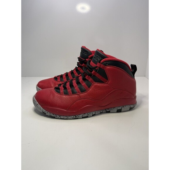 🔥 Air Jordan 10 Retro 30th Anniversary “Gym Red” 705178-601 – Size 10.5 (US) - Picture 4 of 15